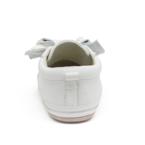 Aria First Kicks in White - Doodlebug's Children's Boutique