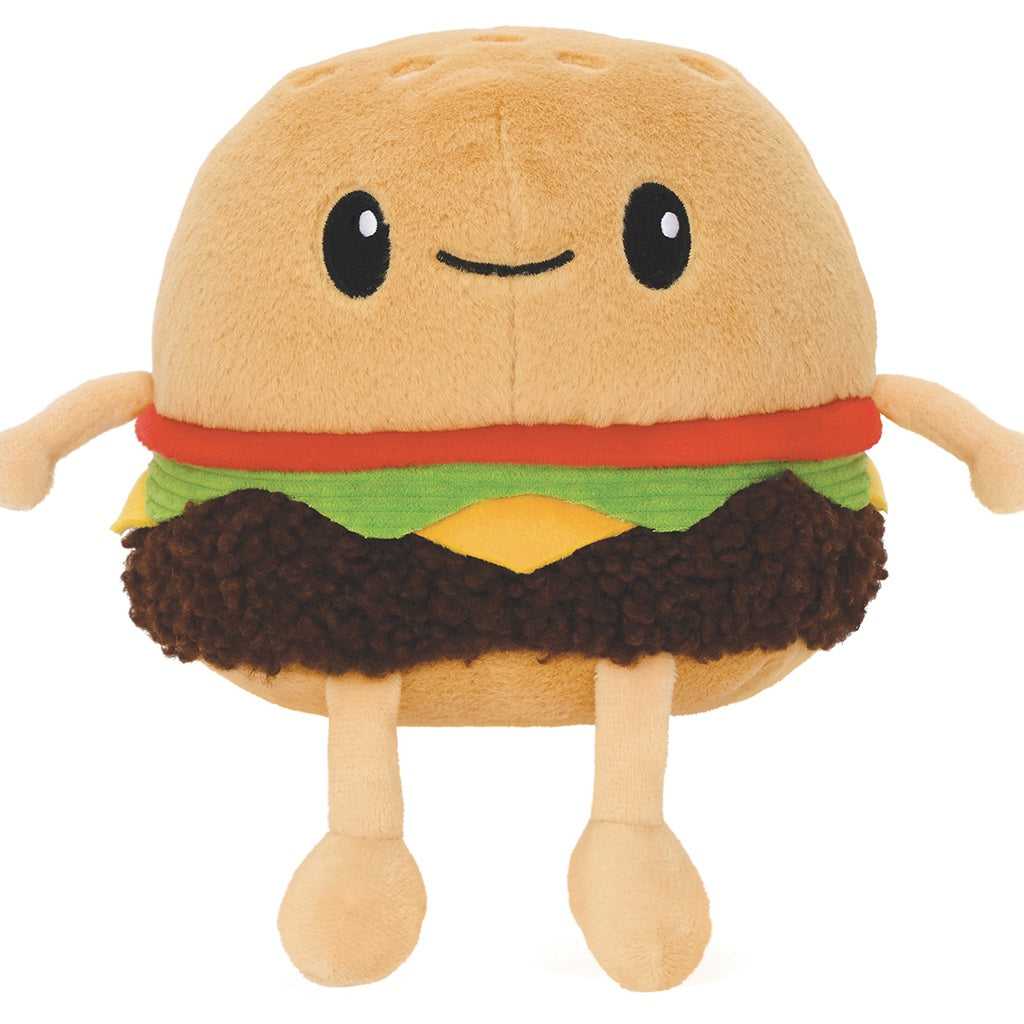 Cheesy the Burger Mini Plush - Doodlebug's Children's Boutique
