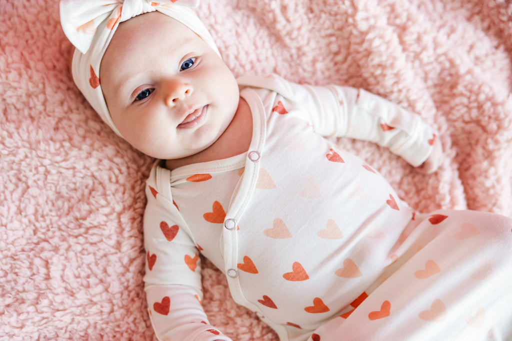 Cupid Top Knot Hat - Doodlebug's Children's Boutique