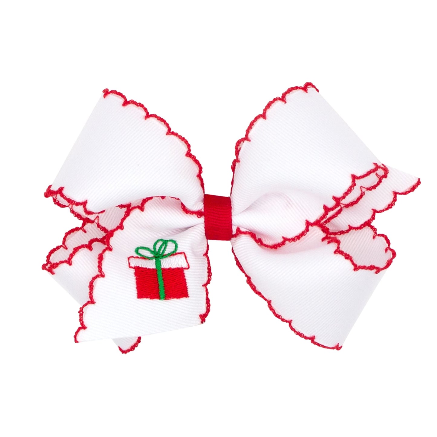 Present Moonstitch Medium Bow - Doodlebug's Children's Boutique