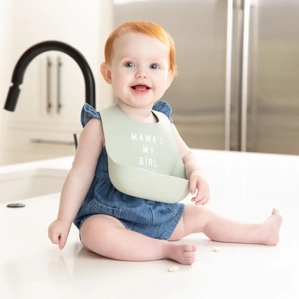 Mama's My Girl Wonder Bib - Doodlebug's Children's Boutique