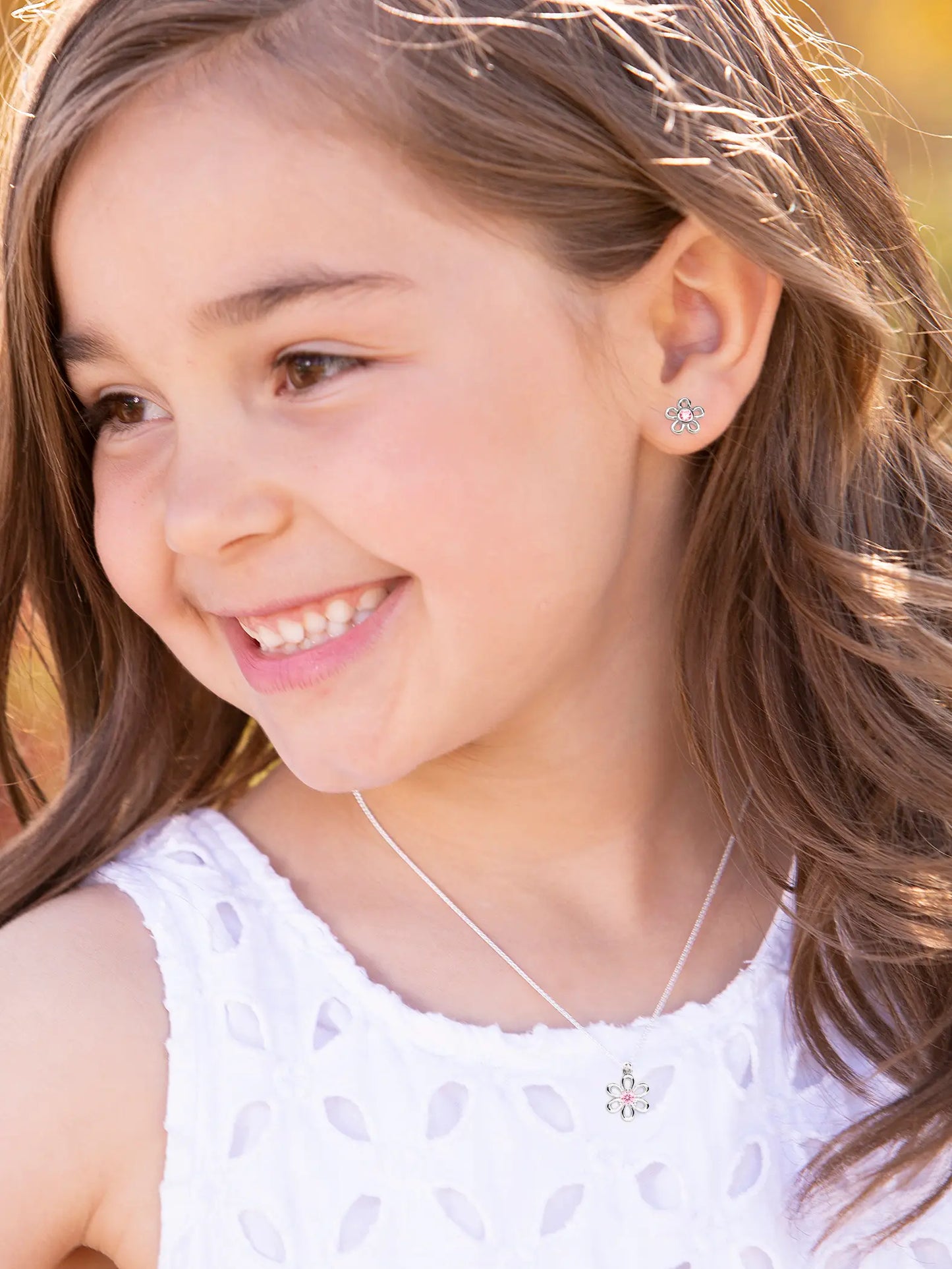 Daisy Earrings - Doodlebug's Children's Boutique
