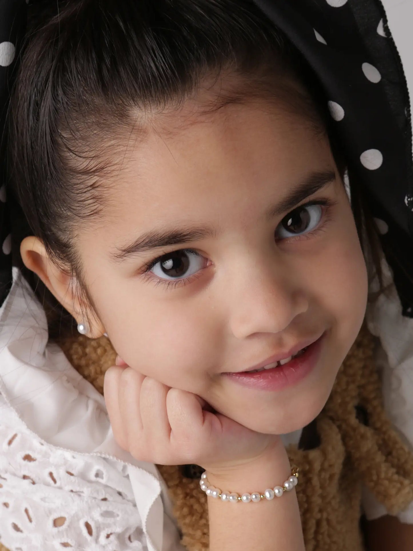 Brynn Gold Plated Pearl Bracelet - Doodlebug's Children's Boutique