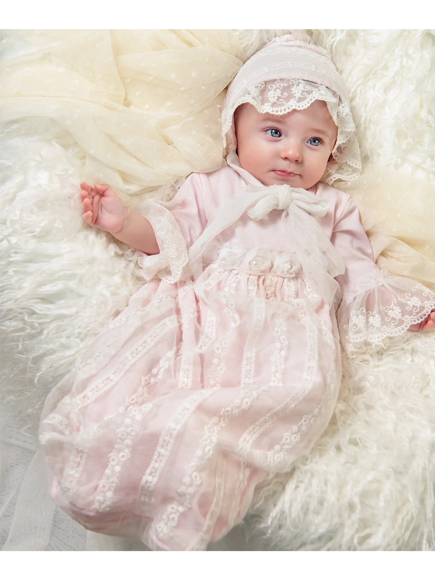 Precious Blush Gown - Doodlebug's Children's Boutique