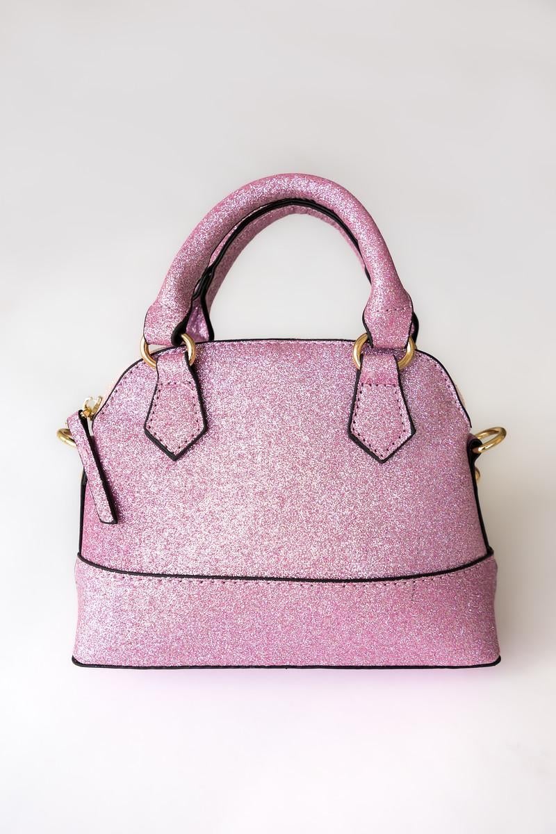 Pink Glitter Purse - Doodlebug's Children's Boutique