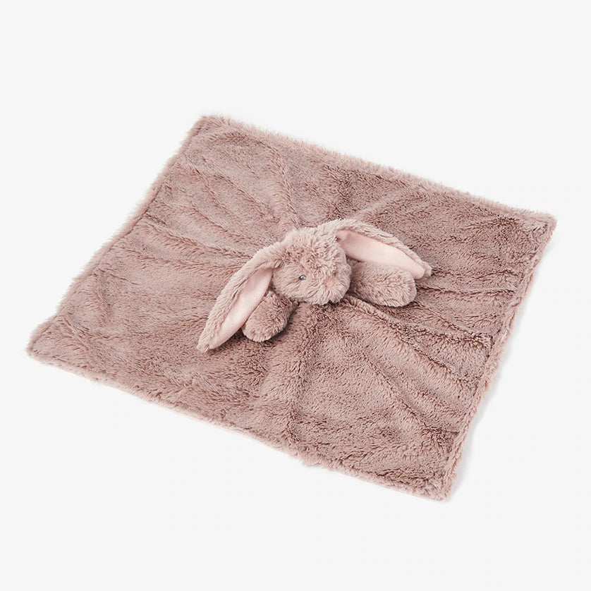 Bunny Baby Security Blanket - Doodlebug's Children's Boutique