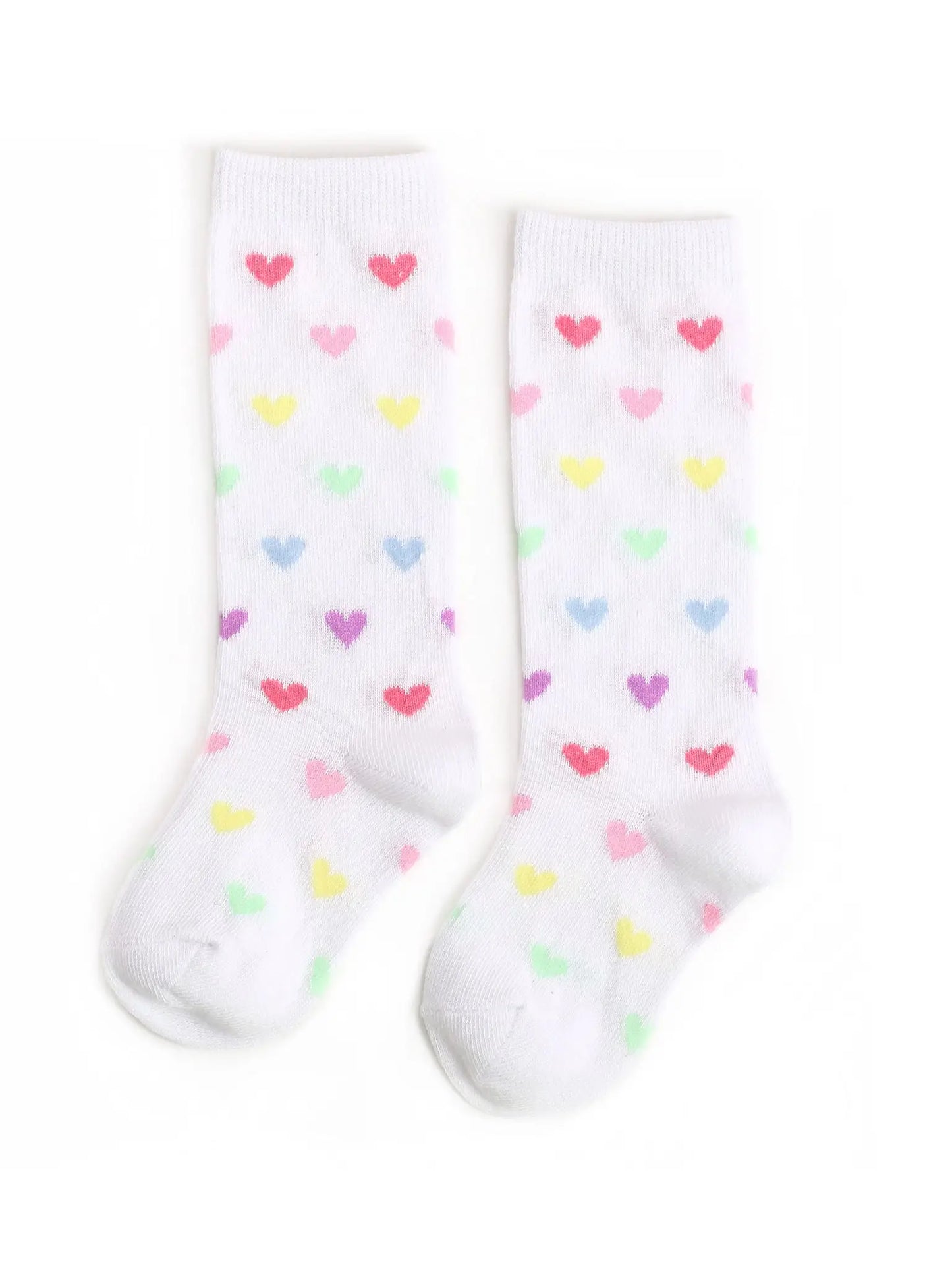 Knee High Socks in Sweetheart - Doodlebug's Children's Boutique