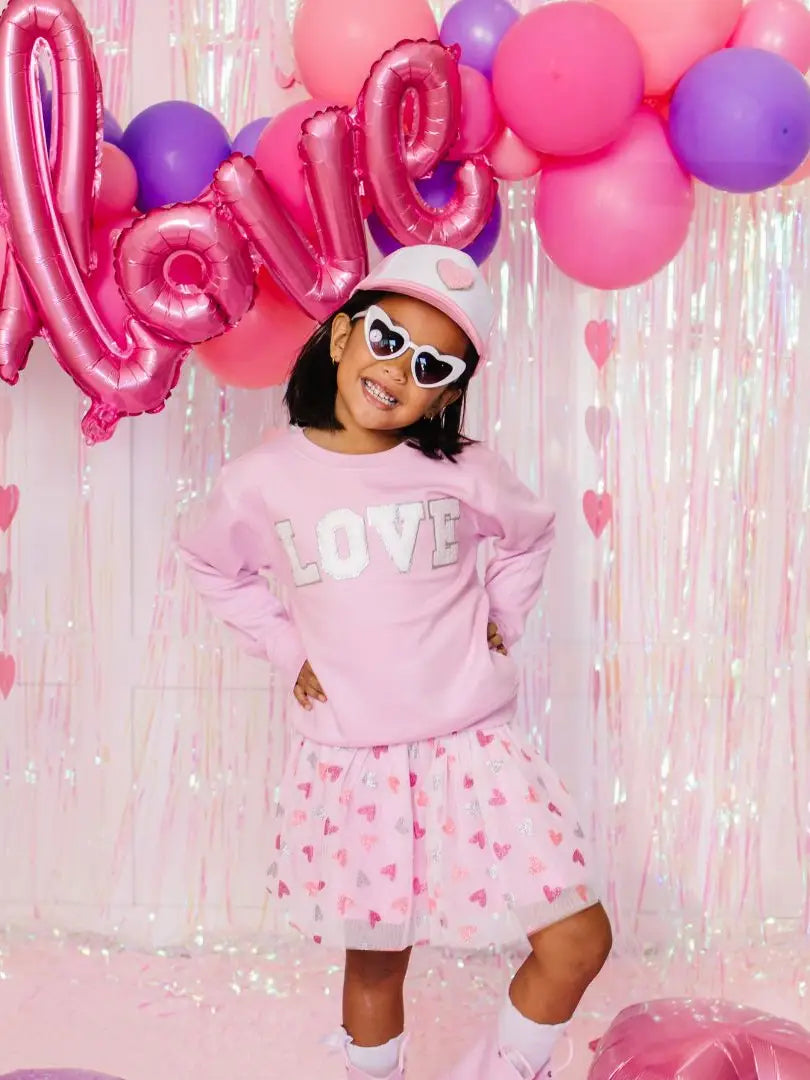 Love Sweatshirt - Doodlebug's Children's Boutique