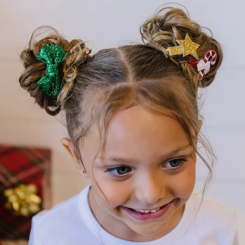 Christmas Clip Set - Doodlebug's Children's Boutique