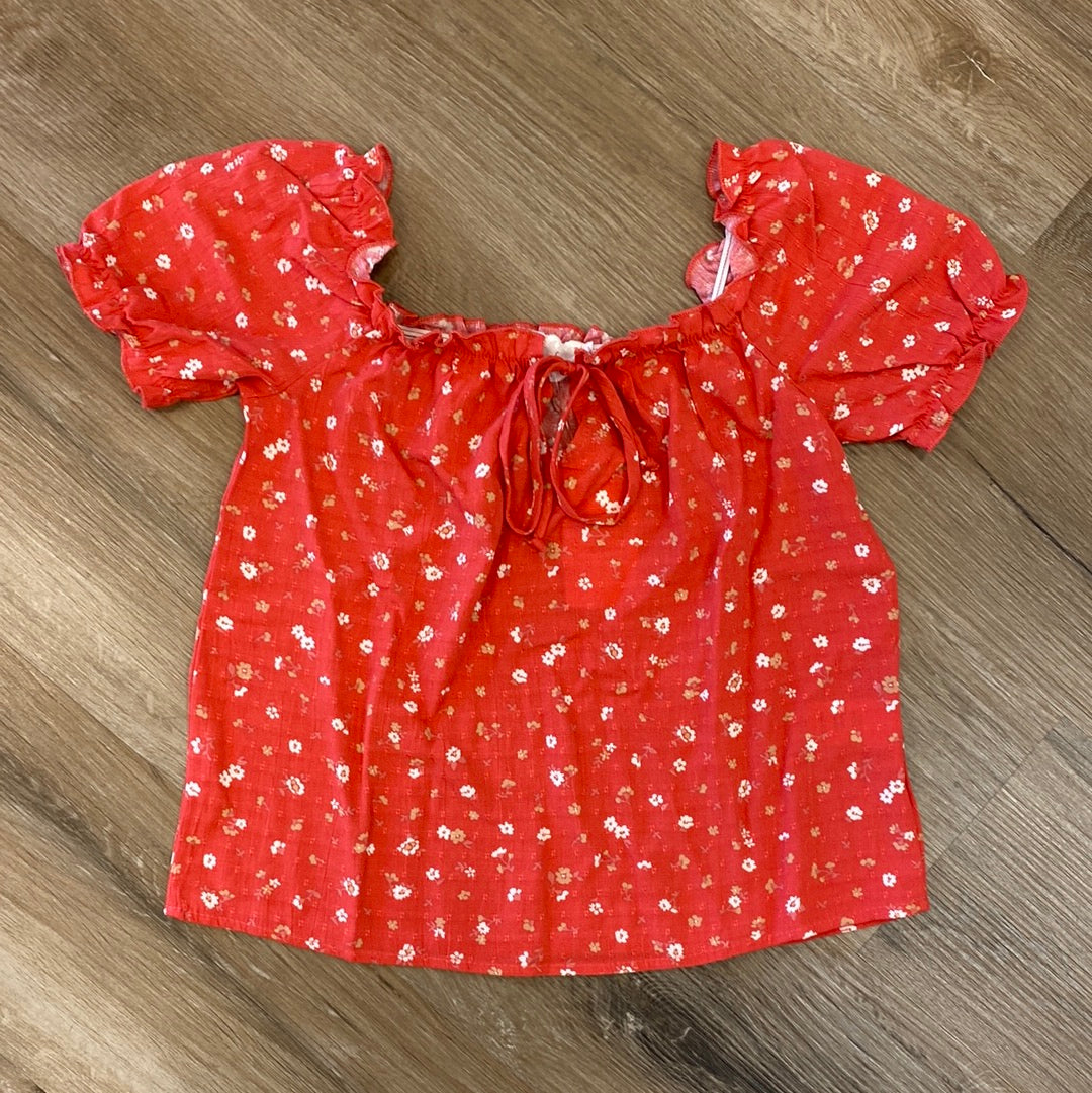 Dear Mama Puff Sleeve Top - Doodlebug's Children's Boutique