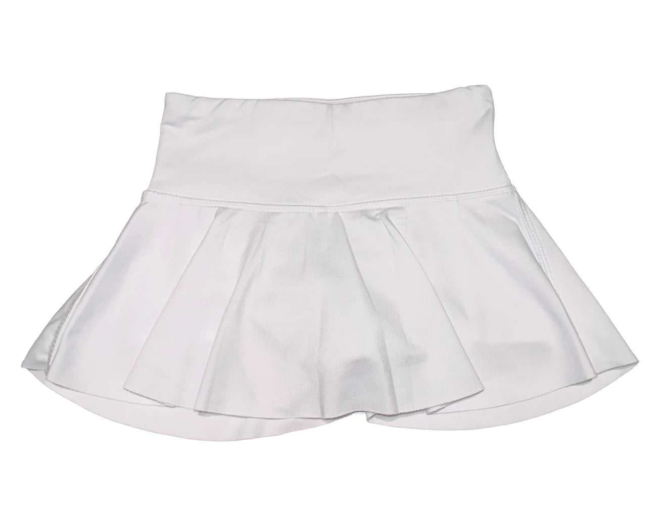 White Sporty Skort - Doodlebug's Children's Boutique