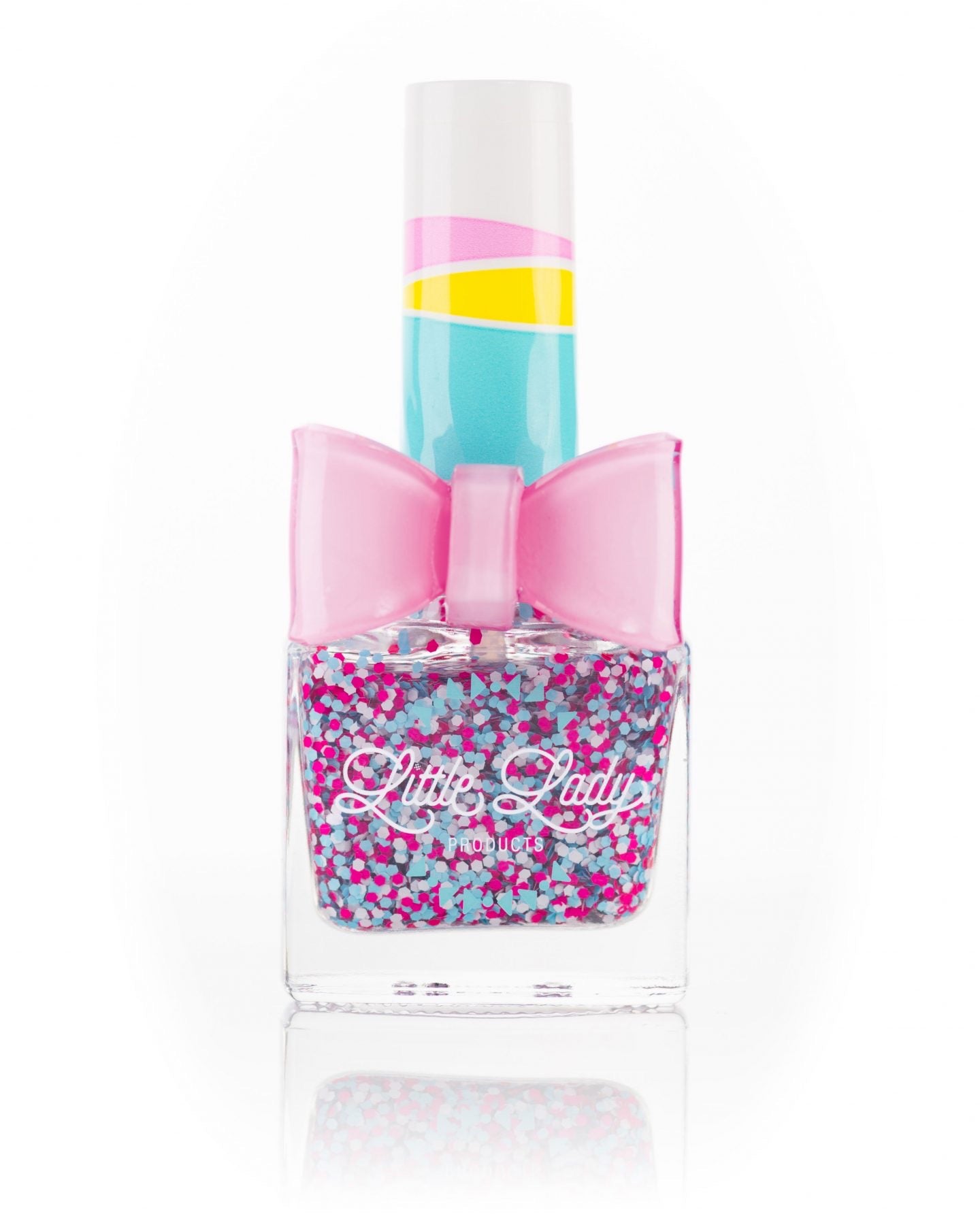 Confetti Glitter Nail Polish in Bunny Hop - Doodlebug's Children's Boutique