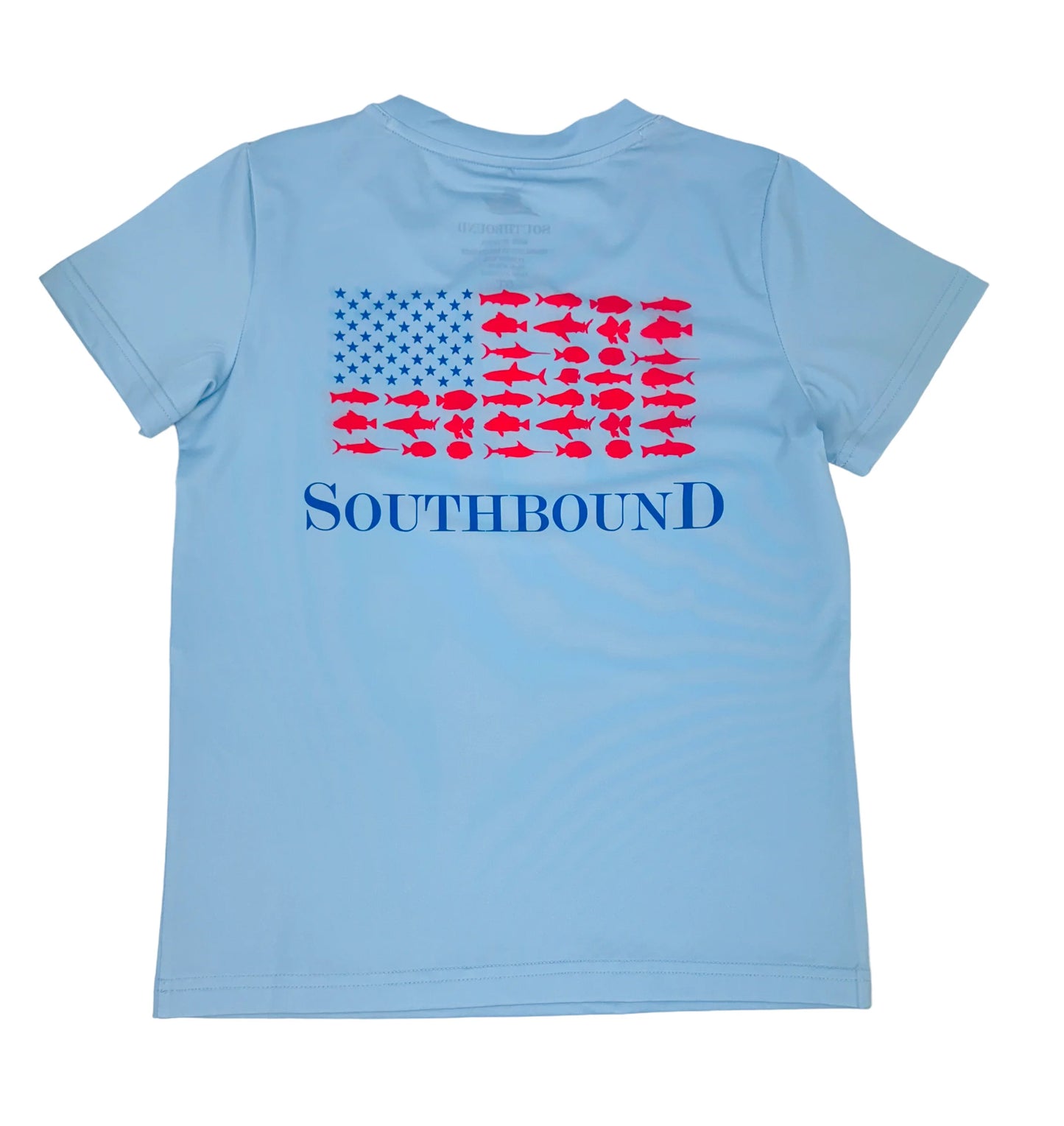 Performance Tee Flag - Doodlebug's Children's Boutique