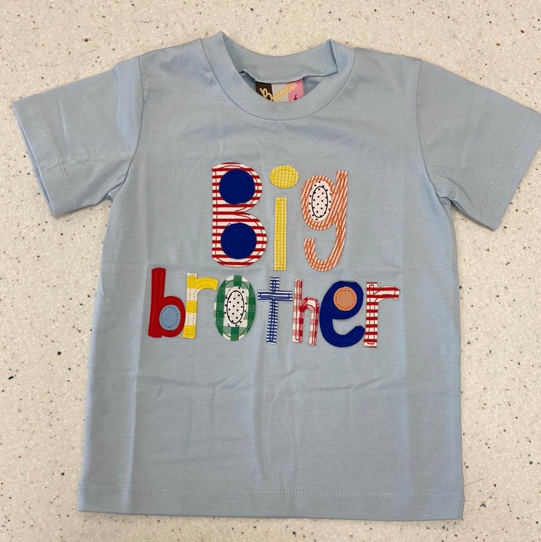 Big Brother Applique Shirt – Doodlebug's Grow Children's Boutique