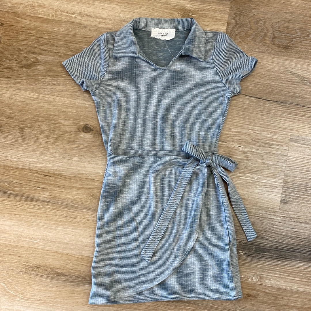 Chi Chi Collared Knit Dress - Doodlebug's Children's Boutique