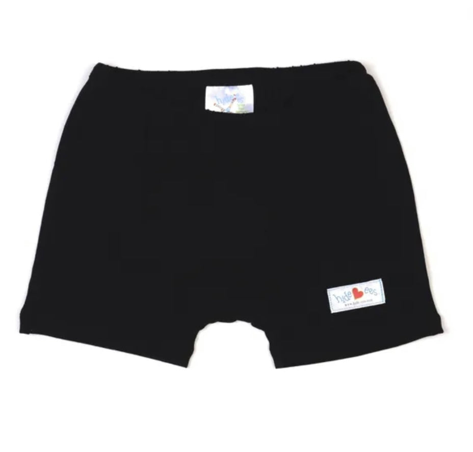 Don't Ruffle Me Shortie in Black Tie - Doodlebug's Children's Boutique