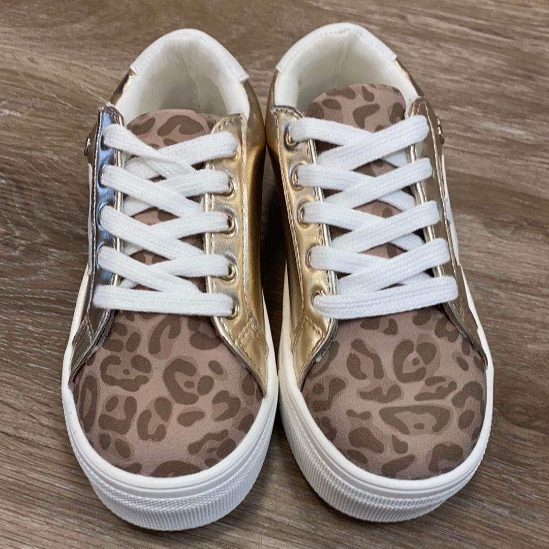 Jonny Gold Platform Sneaker - Doodlebug's Children's Boutique