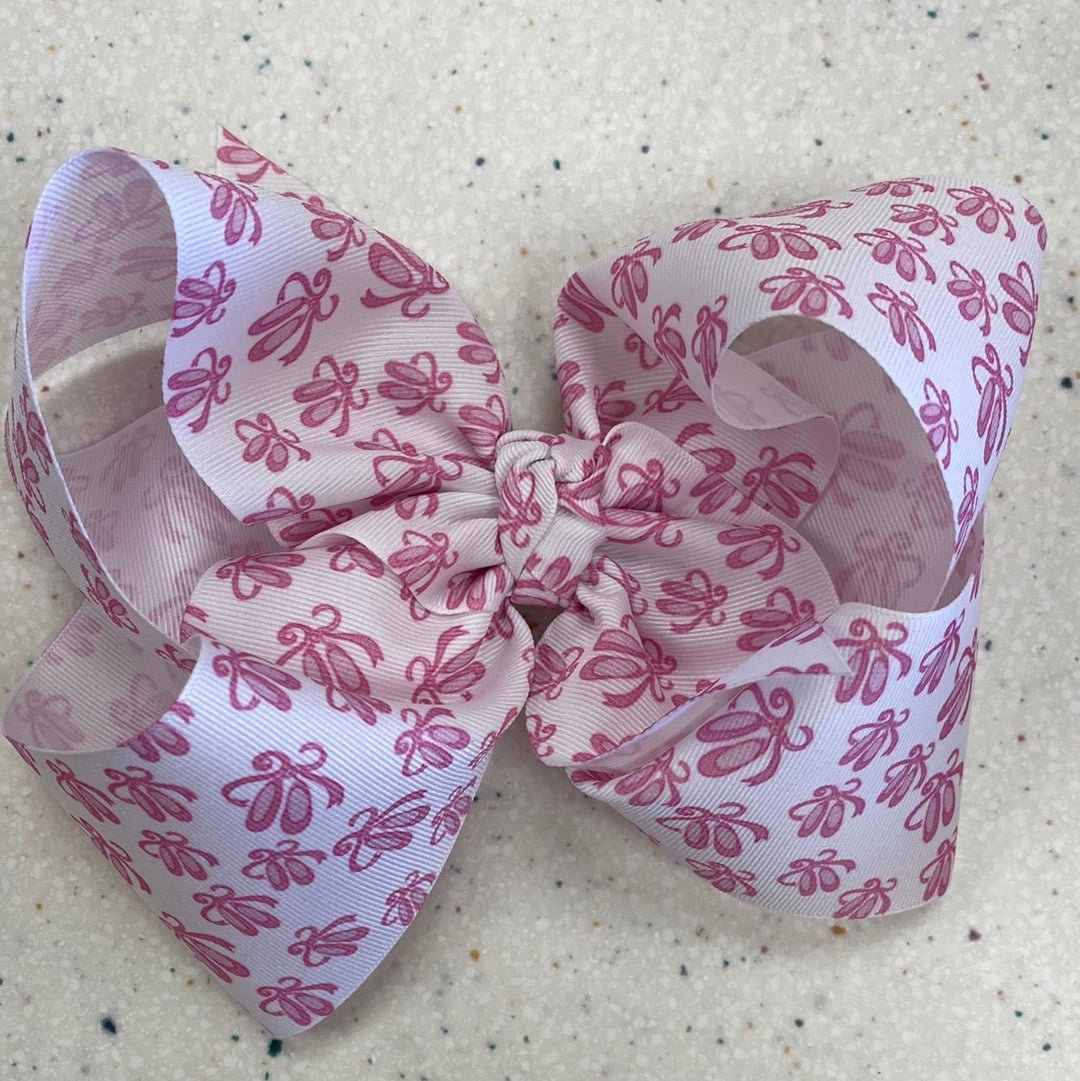 Ballet Slipper Bow - Doodlebug's Children's Boutique