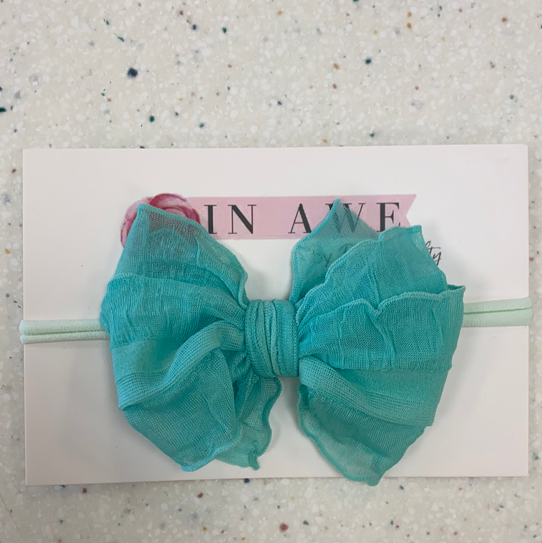 Cool Mint Mini Headband - Doodlebug's Children's Boutique