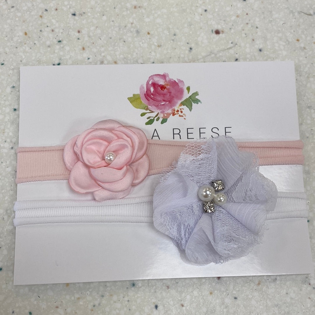 Olivia Newborn Headband Set - Doodlebug's Children's Boutique