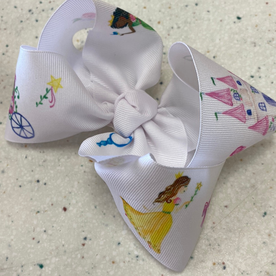 Princess Bow - Doodlebug's Children's Boutique
