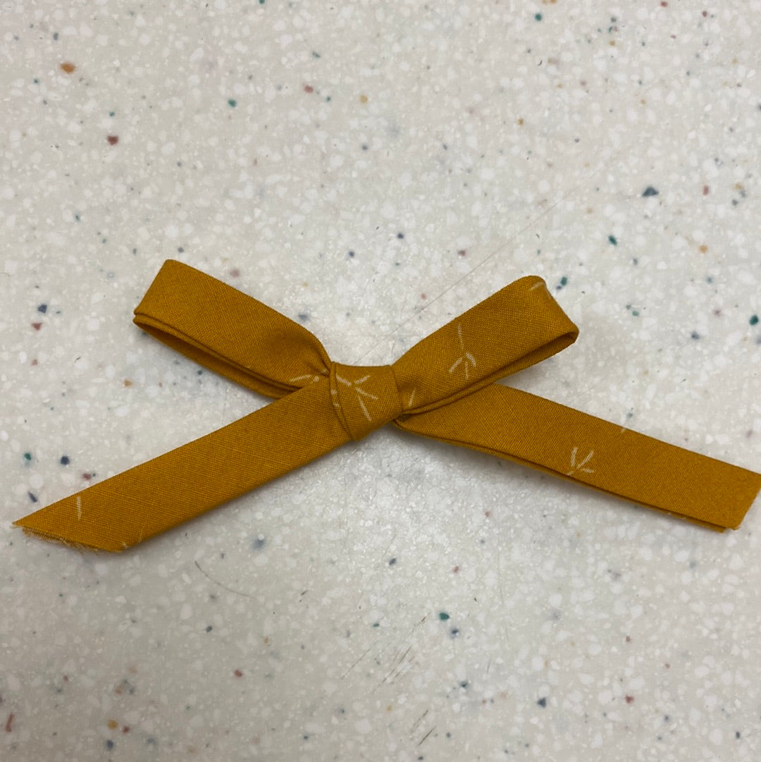 Floral Hand Tied Hair Clip - Doodlebug's Children's Boutique