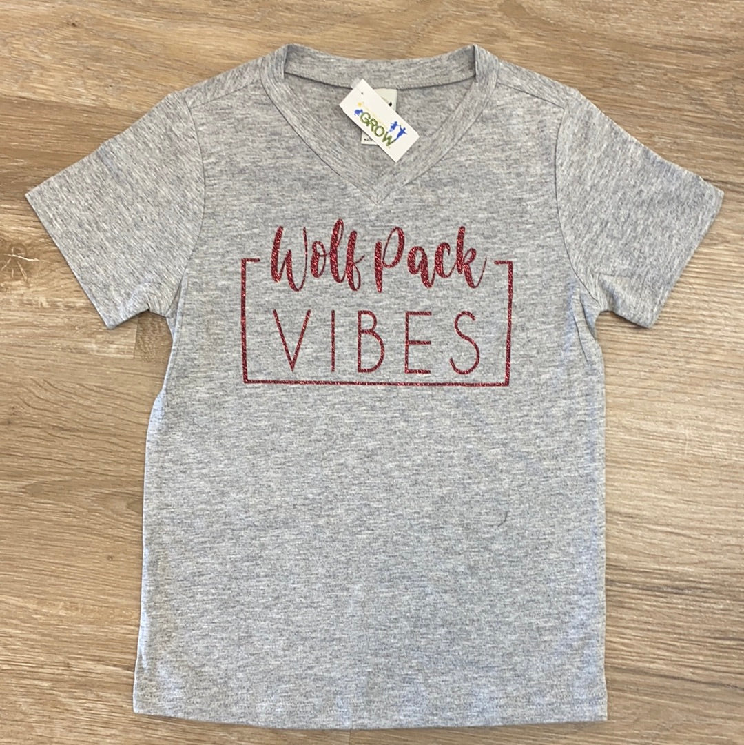 Wolf Pack Vibes Tee - Doodlebug's Children's Boutique