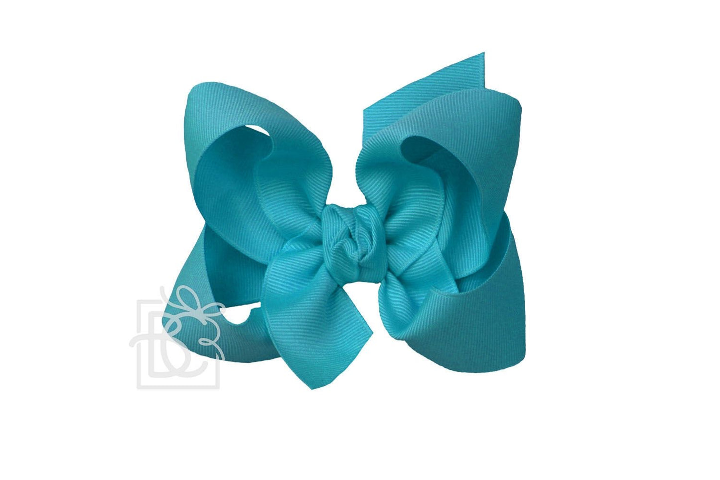 Large Bow in Turquoise - Doodlebug's Children's Boutique