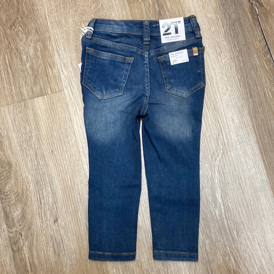 The Jegging Jean in Dacey Wash - Doodlebug's Children's Boutique