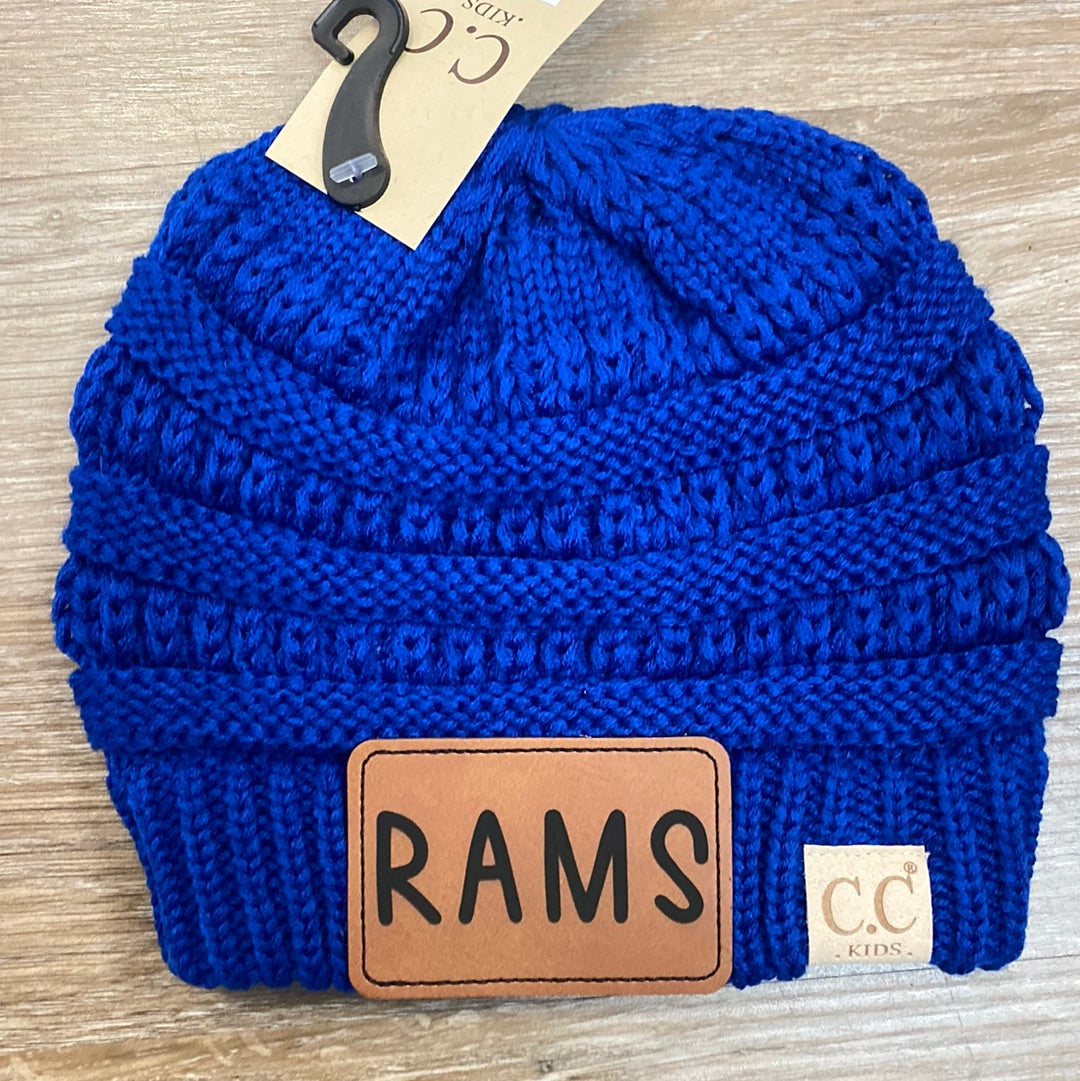 Rams Royal Classic Knit Beanie - Doodlebug's Children's Boutique