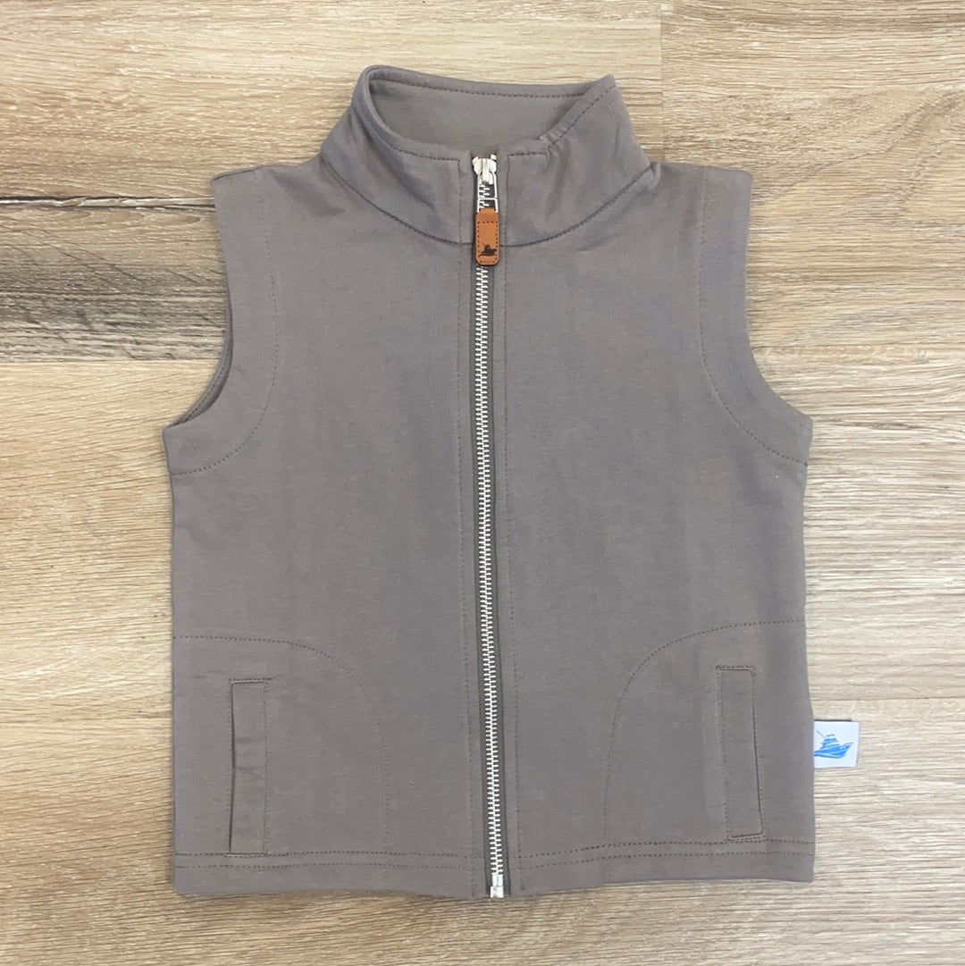 Gray Knit Vest - Doodlebug's Children's Boutique
