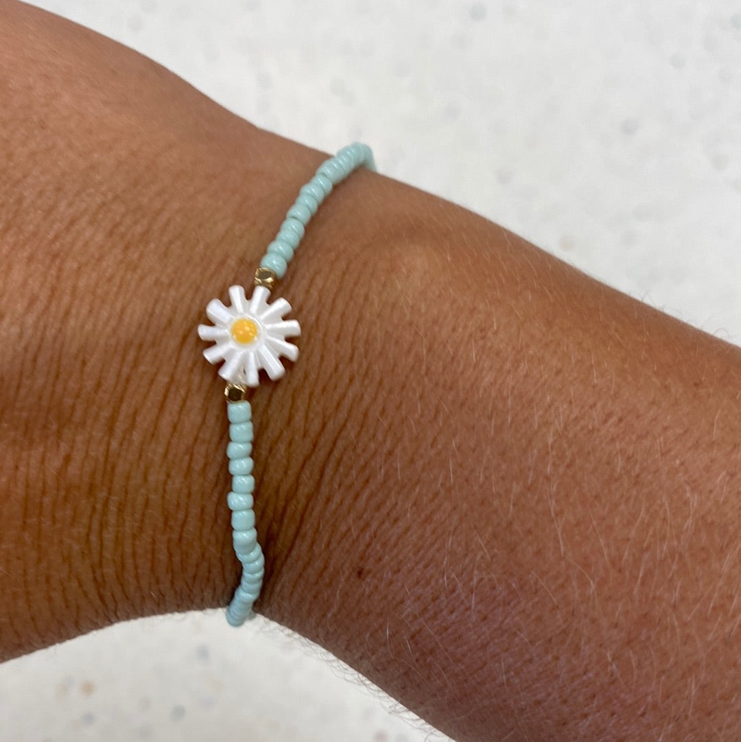 Jayme Bracelet in Mint - Doodlebug's Children's Boutique