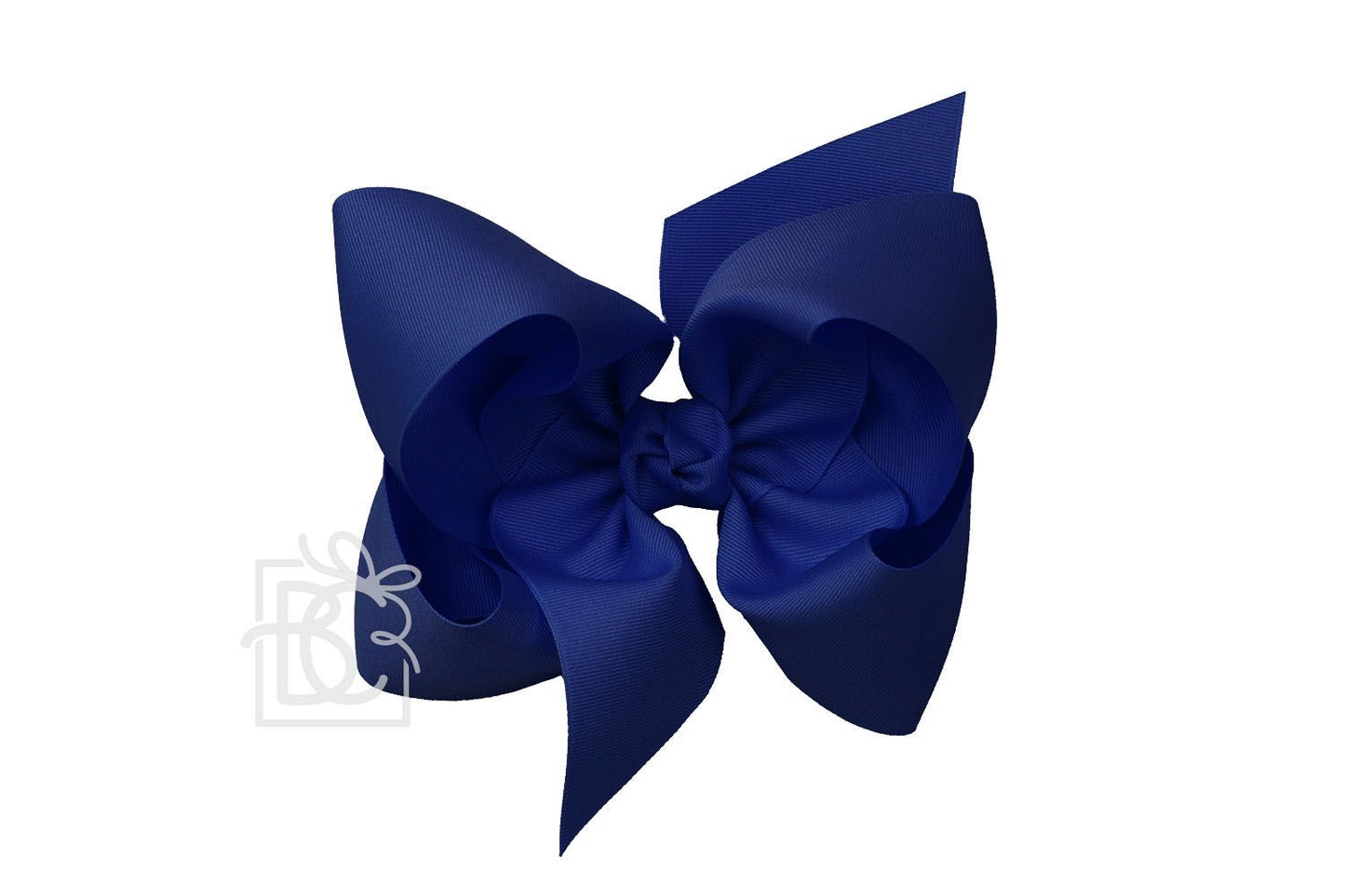 Texas Sized Bow in Royal Blue - Doodlebug's Children's Boutique