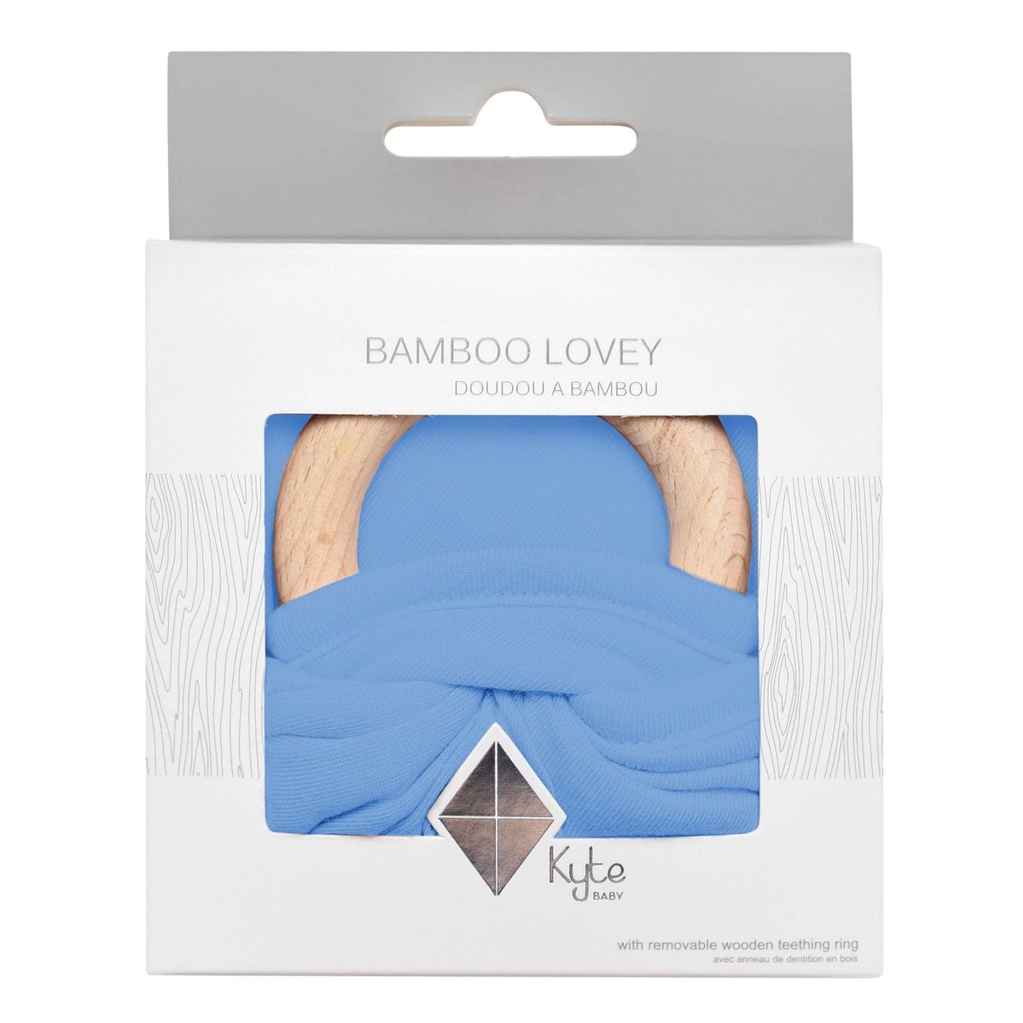 Bamboo Lovey in Periwinkle - Doodlebug's Children's Boutique