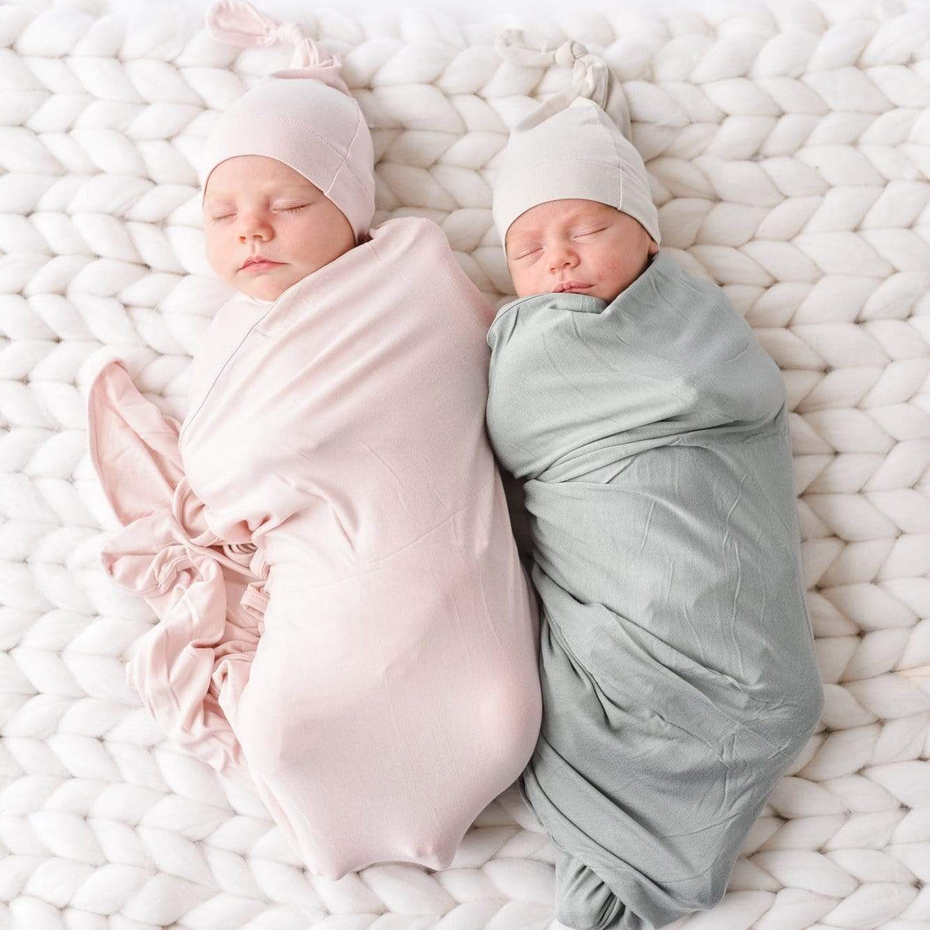 Swaddle Blanket in Blush - Doodlebug's Children's Boutique