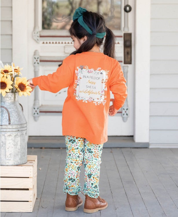 Wildflower Signature Tee - Doodlebug's Children's Boutique