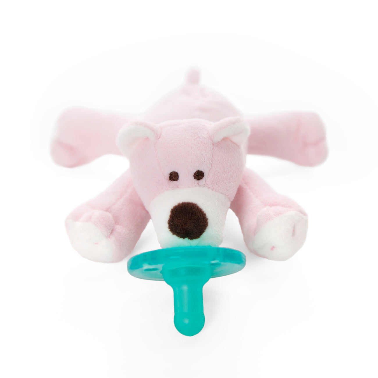 Pink Bear WubbaNub - Doodlebug's Children's Boutique