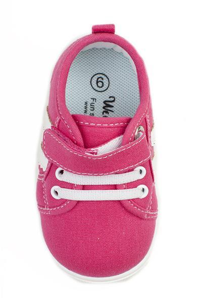 Andy Pink Squeaker Tennis Shoe - Doodlebug's Children's Boutique