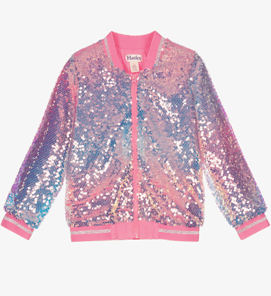 Holographic sales sequin jacket