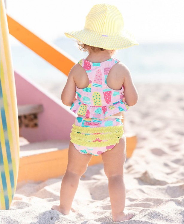 Ice Cream Social Peplum Tankini - Doodlebug's Children's Boutique