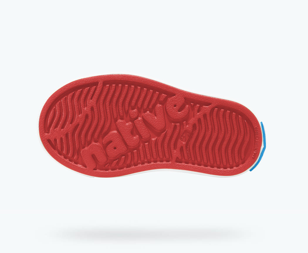 Jefferson Kids Shoe in Torch Red - Doodlebug's Children's Boutique
