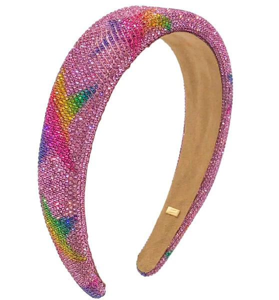 Rainbow Star Crystallized Headband  - Doodlebug's Children's Boutique