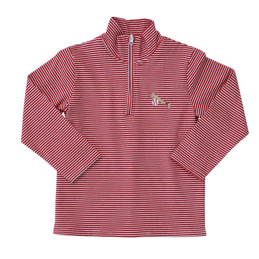 Baseball 1/4 Zip Pullover  - Doodlebug's Children's Boutique