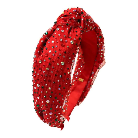Christmas Jeweled Headband - Doodlebug's Children's Boutique