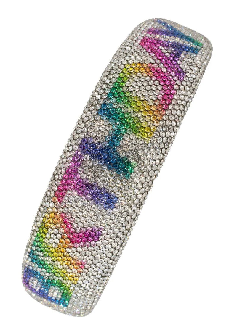 Rainbow Birthday Crystallized Headband - Doodlebug's Children's Boutique