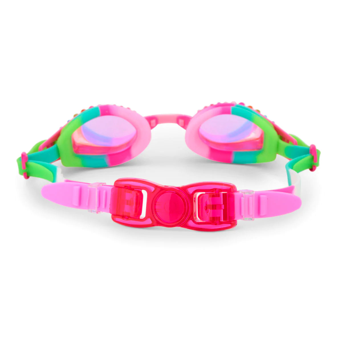 Summer Melon Glimmering Gemstone Swim Goggles  - Doodlebug's Children's Boutique