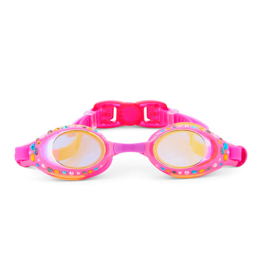 Tropical Tanzanite Glimmering Gemstone Swim Goggles  - Doodlebug's Children's Boutique