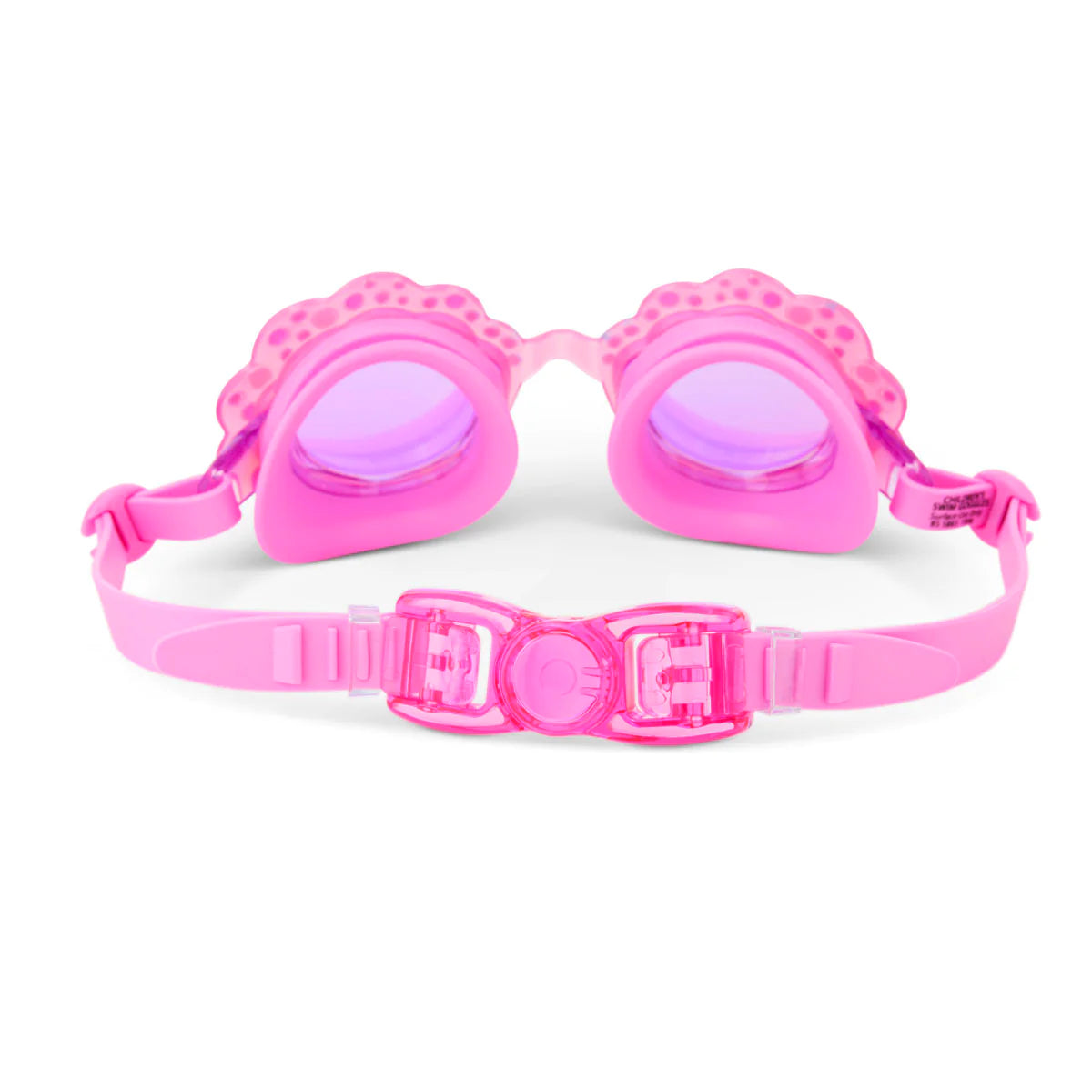 Seashell Pink Shore Swim Goggles  - Doodlebug's Children's Boutique