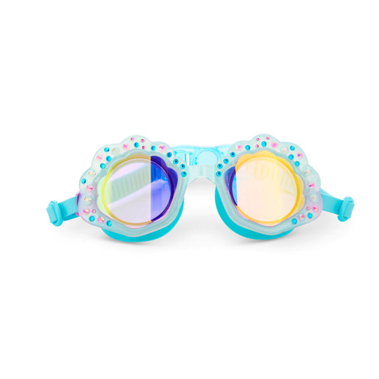 Turquoise Tides Shore Swim Goggles  - Doodlebug's Children's Boutique