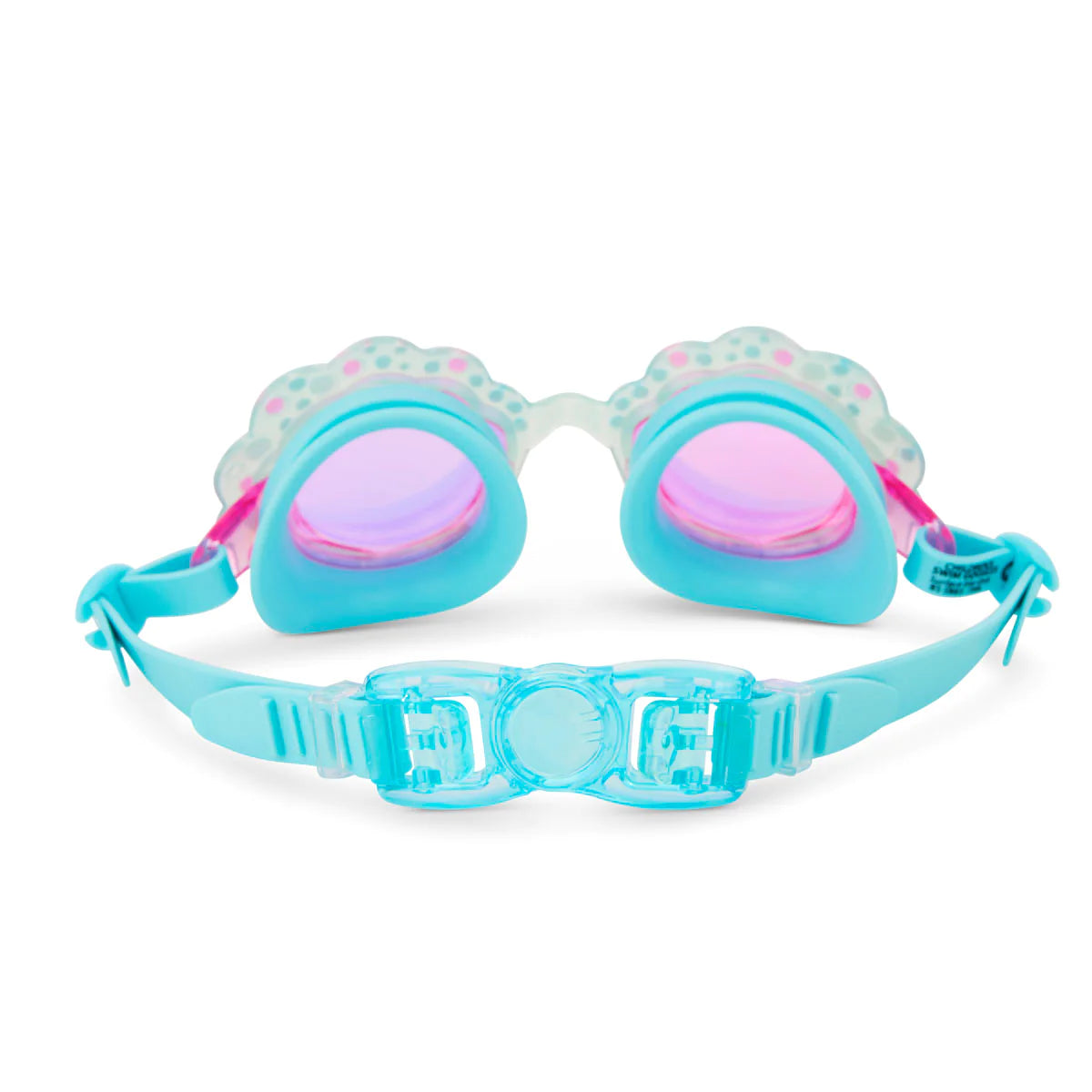 Turquoise Tides Shore Swim Goggles  - Doodlebug's Children's Boutique